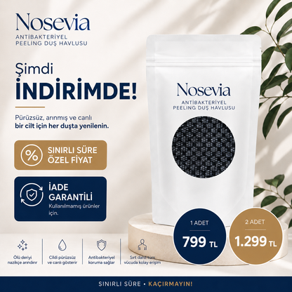 Antibakteriyel Peeling Duş Havlusu