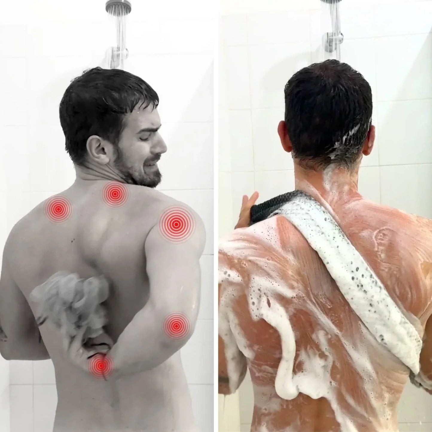 Antibakteriyel Peeling Duş Havlusu